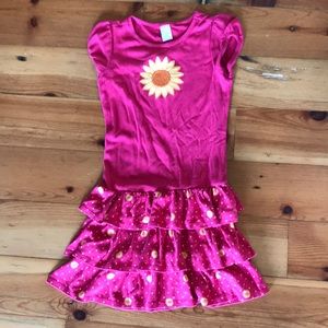 Gymboree sunflower dress sz 8